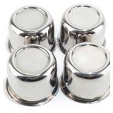 RTrhinotuning 4PCS 3.03in Stainless Steel Trailer