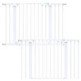 $160 Cumbor 2 Pack 29.7-46" Baby Gate for Stairs,