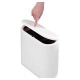 Sooyee 10 Liter Rectangular Plastic Trash Can Wast