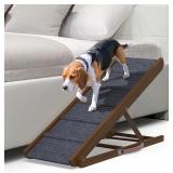 PATHOSIO Dog Ramps for Bed Portable Dog Ramp for C