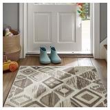 jinchan Kids Washable Rug 2x3 Entryway Area Rug Ge