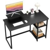 GreenForest Computer Desk 39 Inch with Monitor Sta