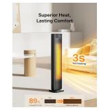 PELONIS Up to 1500-Watt Ceramic Tower Indoor Elect