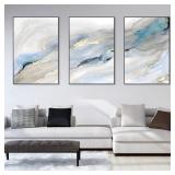 $125 ( 23x31 ) Framed Canvas Wall Art for Living R