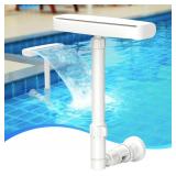Dual Spray Pool Fountain, 10-20 F Cooler Water for