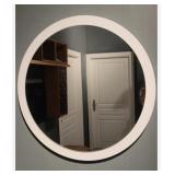 Decorative White Wall Mirror 20