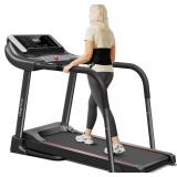 $360 UMAY Fitness Treadmill with 3-Level Incline,