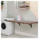 $100 Houseables Wall Mounted Desk, Murphy Desk, Wa