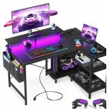 $100 ODK 40 Inch Gaming Desk with USB Power Outlet