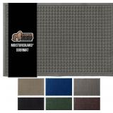 GORILLA GRIP Front Door Mat, 47x35, Indoor Outdoor