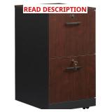 $235 BOWERY HILL 2 Drawers 28.5" Vertical Cherry E