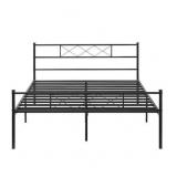 $104 Full size Metal Bed Frame, Metal Platform Bed