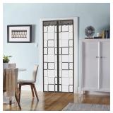 Insulated Door Curtain Magnetic Thermal - 36x82 in