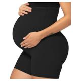 Sunzel Maternity Yoga Shorts Over The Belly 5 Preg
