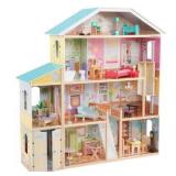 $300 KidKraft Majestic Mansion Wooden Dollhouse wi