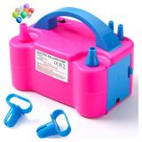 Balloon Pump Electric, Portable Automatic Dual Noz