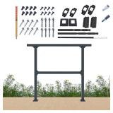 CR Fence & Rail Horizontal Metal Deck Railing, 4ft
