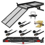 $240 WILDROAD Hitch Cargo Carrier with Ramp 50" x