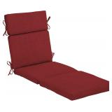 Arden Outdoor Chaise Cushion, 22 x 77, Rain-Proof,