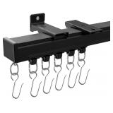 Ceiling Curtain Tracks Ceiling Mounted Heavy-Duty