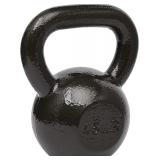 Amazon Basics Cast Iron Kettlebell 45 lb
