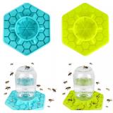 Bee Feeder for Mason Jar Made of Silicone - Bee Wa