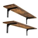 DINZI LVJ Long Wall Shelves, 39.4Inch Wall Mounted