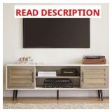 $139 EDYO LIVING Mid Century Modern TV Stand for 6