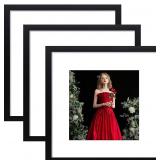 VNVNK 20x20 Frame Black, 20x20 Picture Frame witho