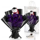 Giegxin 3 Pcs Graduation Bear Flower Bouquet Set I