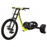 $136 Razor DXT Drift Trike Yellow, One Size
