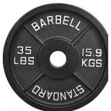 2-Inch Olympic Cast Iron Weight Plate for Strength