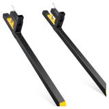 $100 VEVOR 60" Clamp on Pallet Forks, 2000lbs Capa