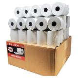 (50 Rolls) 3 1/8 x 230 Thermal Paper Receipt Rolls