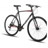 $320 HH HILAND 700C Road Hybrid Bike, 21 speeds Bi