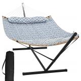 $284 SUNCREAT Hammocks for Outside with Stand, Fre