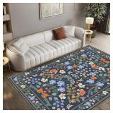 Azadx 8x10 Area Rugs for Living Room Washable Rug