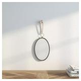 7.5 in. W x 12 in. H Framed Oval Bathroom Vanity M