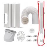 Portable AC Window Vent Kit with 5.9 Exhaust Hose