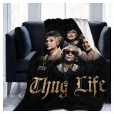 Golden Girls Fleece Throw Blanket for Couch, Soft,
