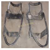 Pair of Motorcycle Wheel Chocks for Trailer
