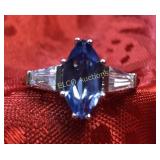 2.68ct. Marque Tanzanite ring