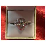 4.04ct. Green Amethyst ring