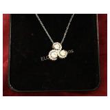 White Sapphire Estate necklace