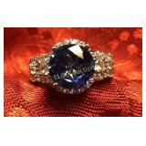4.02ct. Tanzanite Estate ring