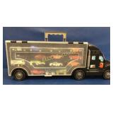 (18) Cast Hot Wheels cars w/ Hauler Truck