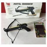 BR Tools Pistol Crossbow, 13 arrows & extra