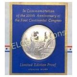 Limited Edition Proof Sterling Silver Coin