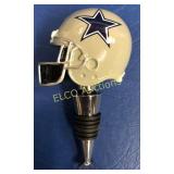 Dallas Cowboys wine bottle stopper