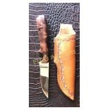 JS Custom Skinner w/ Cocobolo handle 3 1/4" blade